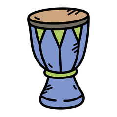 Drum Doodle Illustration