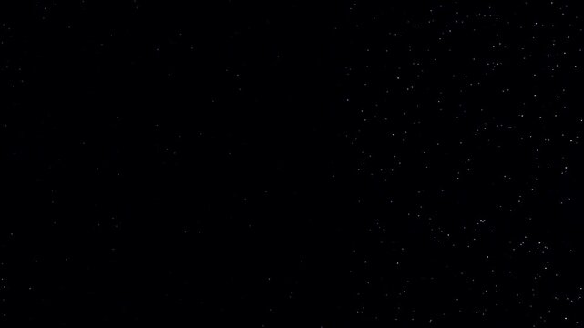 Star flying throught space, for scientific films, screensaver universe background