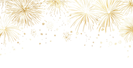 PNG Fireworks illustration background celebration.