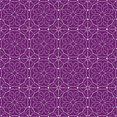Decorative art nouveau wallpaper repeat pattern