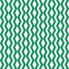 nigerian flag zigzag pattern. rhombus background. vector illustration