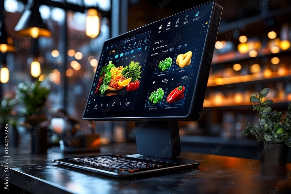 Poster hyper-realistic online checkout screen, showing a loyal customerâ€™s repeat purchase with detailed r