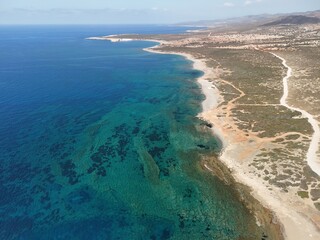 Obraz premium view of the beach. Cyprus, Akamas