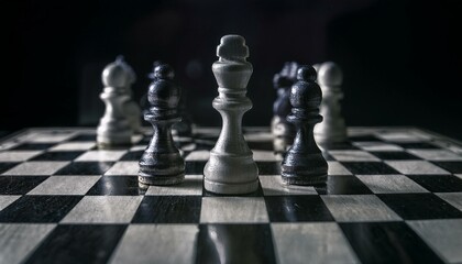 체스판 위의 마지막 한 수의 승부