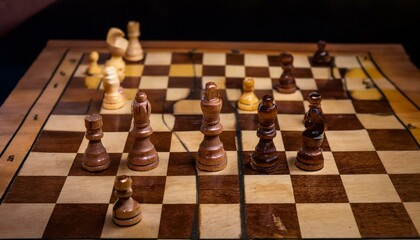 체스판 위의 마지막 한 수의 승부