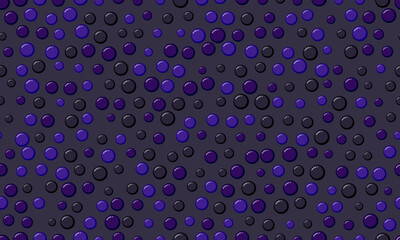 Round spotted pattern with abstract geometric circles. Ideal for seamless wallpapers, textile prints, or trendy backgrounds with a creative touch.