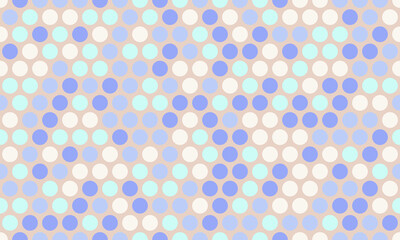 Abstract geometric polka dot pattern with repeating round spots. Great for textile prints, trendy wallpaper, and creative poster backgrounds.