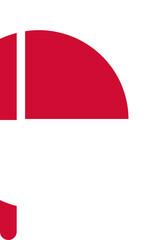 Greenland Flag Crisp Icon