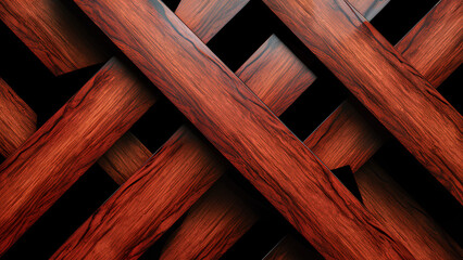 brown wooden lattice background