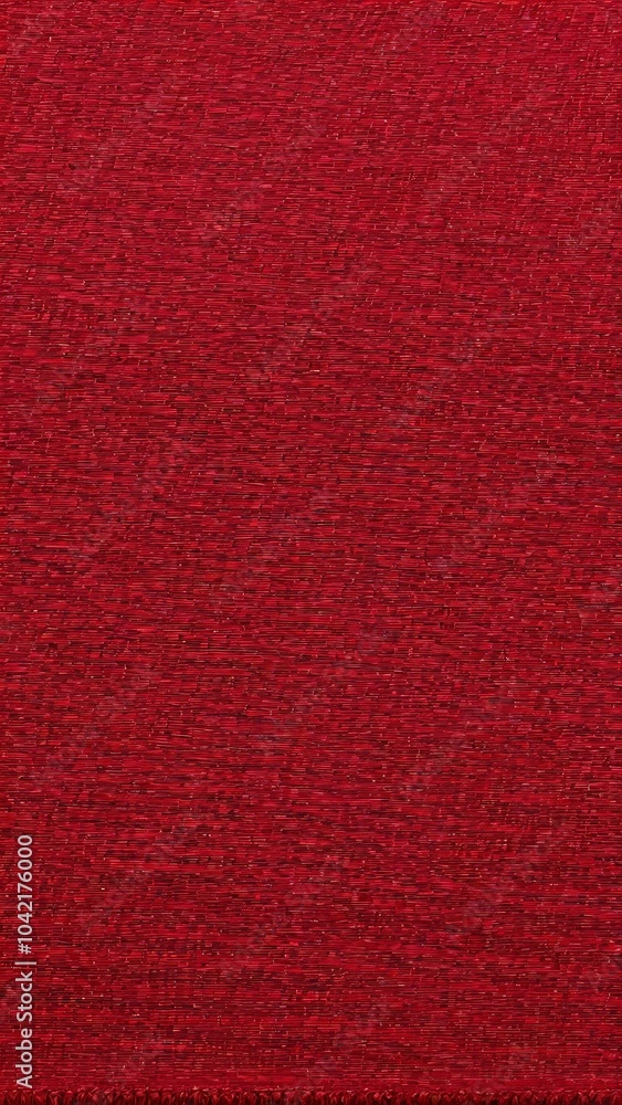 Poster the texture of red fabric with a fine pattern creating the effect of depth and richness. suitable fo