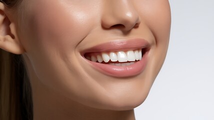 Obraz premium close up of a mouth