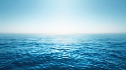 Tranquil Blue Ocean
