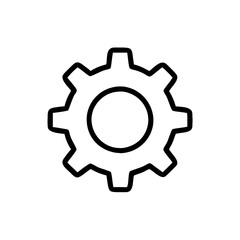 Gear icon illustration