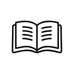 Open book icon