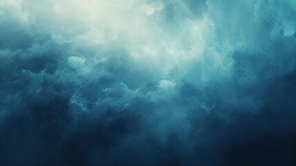 Blue Sky with Dramatic Clouds
