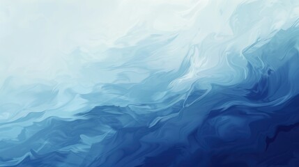 Obraz premium Abstract Blue Swirls