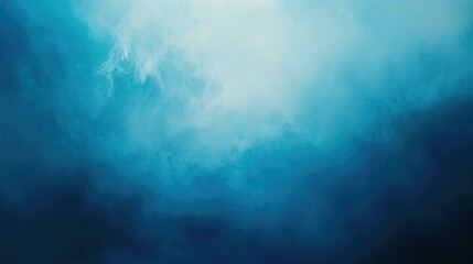 Fototapeta premium Abstract Blue Ink Swirl