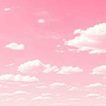 pink sky with clouds