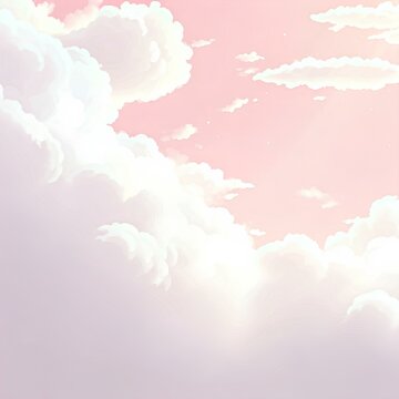 clouds and sun
