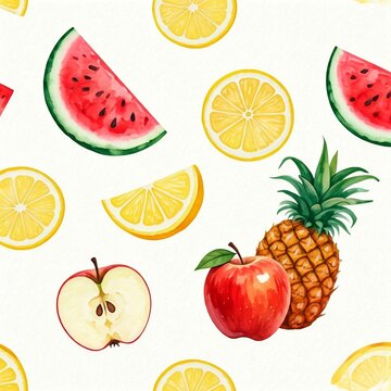 set of fruits