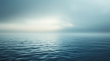 Obraz premium Tranquil Sea Fog