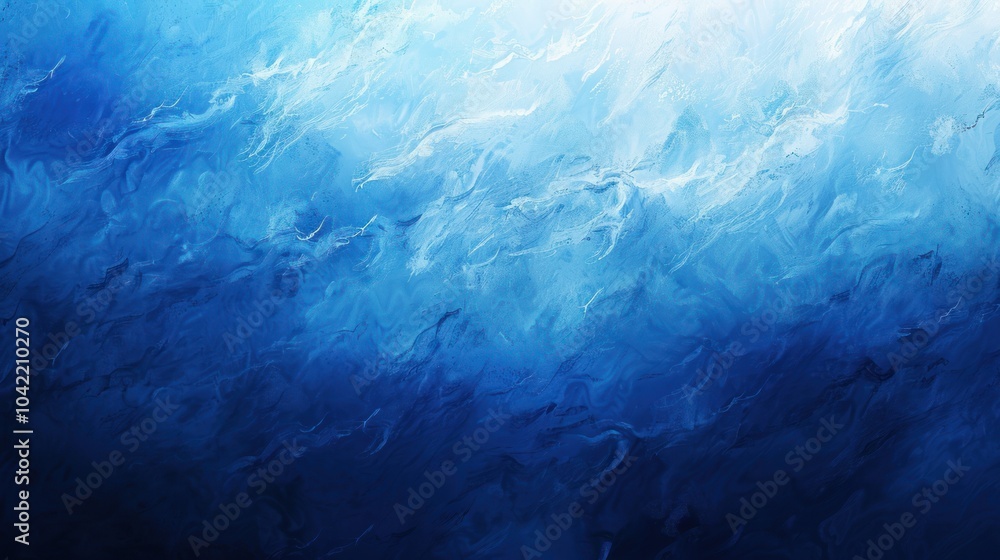 Wall mural Abstract Blue Water Texture