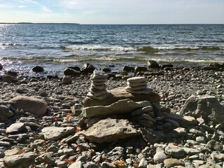 beach and rocks