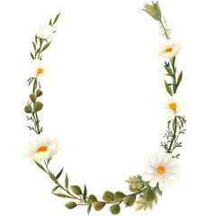 Watercolor Brench Wedding Branch Frame Rustic Floral