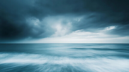 Muted minimalist landscape