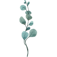 Watercolor Brench Wedding Branch Frame Rustic Floral