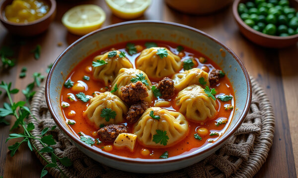 Dushbara - Azerbaijani Dumplings