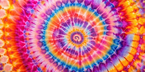 Reflected pastel spiral tie dye wallpaper with swirl tie dye background in pink, purple, and orange