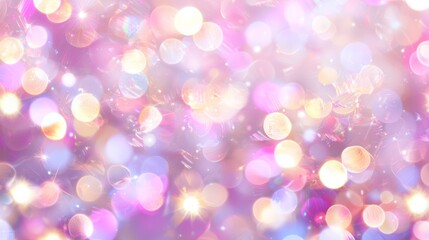 Fototapeta premium Vivid Cyber Monday Bokeh Background with Abstract Shapes | Ultra-Detailed Promo Design