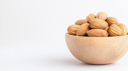 
Walnuts in wood bowl