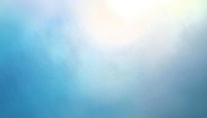 青と白のグラデーション背景素材。青色と白色が混ざったパステルカラー背景。Blue and white gradient background material. A pastel color background that mixes blue and white.