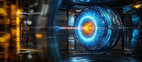 Detailed model a fusion reactor generating clean energy with plasma contained by magnetic fields