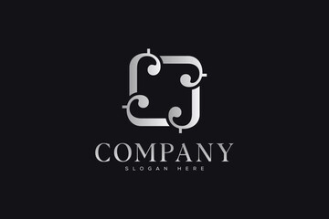 Simple Business J Letter Group Logo concept