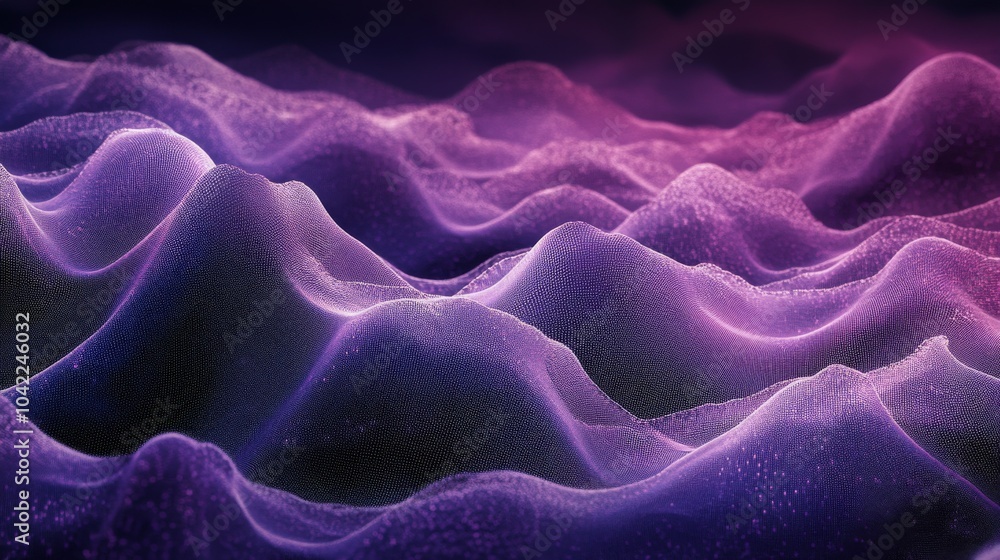 Poster abstract purple agate stone with wavy patterns and variations in texture and color