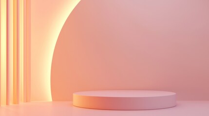 Serene Gradient Minimalist Design for Marketing with Ultra-Detailed Clean Lines