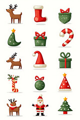 Fototapeta premium christmas graphics available various vector styles commercial use
