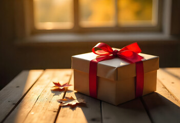 red gift box