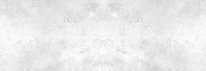 Fototapeta premium Old wall panorama texture cement dirty gray with black background abstract grey and silver color design are light with white background.