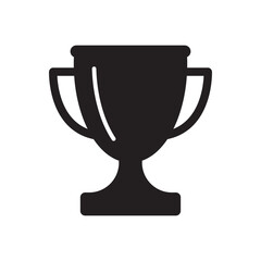 Trophy cup icon, winner cup, victory cup icon. Reward symbol sign for web and mobile.