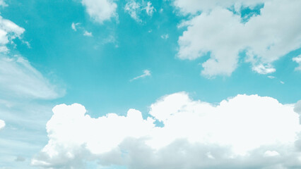 Blue sky for background 