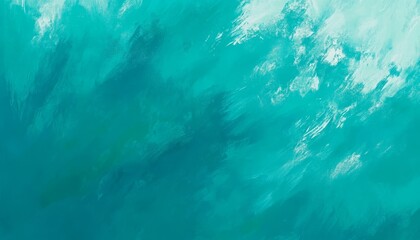 Abstract Teal and White Brushstroke Background, teal, brushstrokes, abstract art