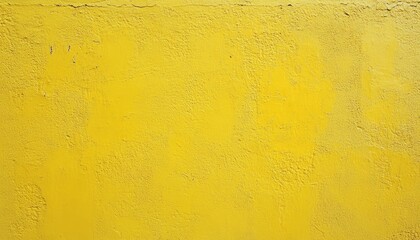 Textured Yellow Wall, Abstract Background, Wall Texture, Yellow, Concrete, Texture