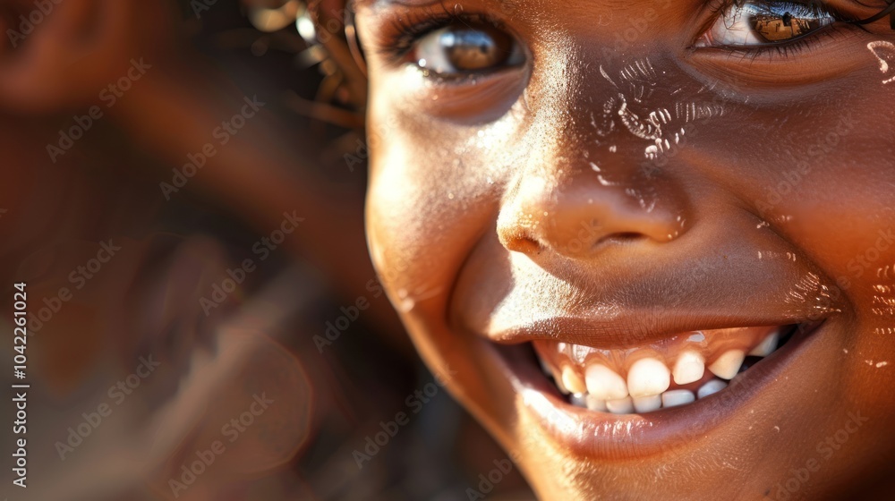 Wall mural A Child's Smile