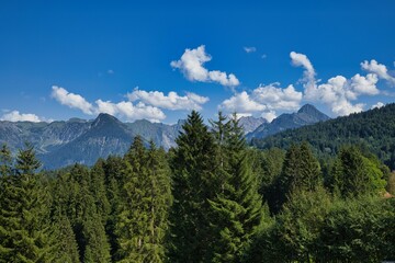 Oberstdorf, Allgäu, Fellhorn und Umgebung, Breitachtal