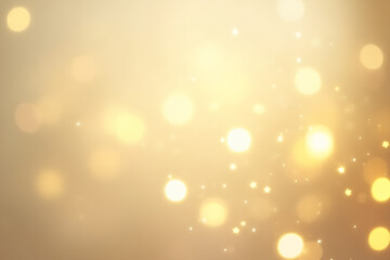 luxury christmas gold festival lights glow sparkles creamy white blurred abstract backdrop