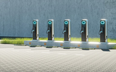 Creative image of new energy vehicle technology battery pack